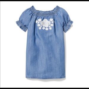 Janie and Jack chambray dress 3t